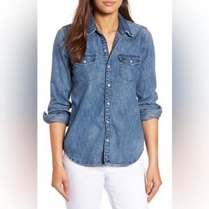 Lucky Brand Denim Button-Up Shirt
